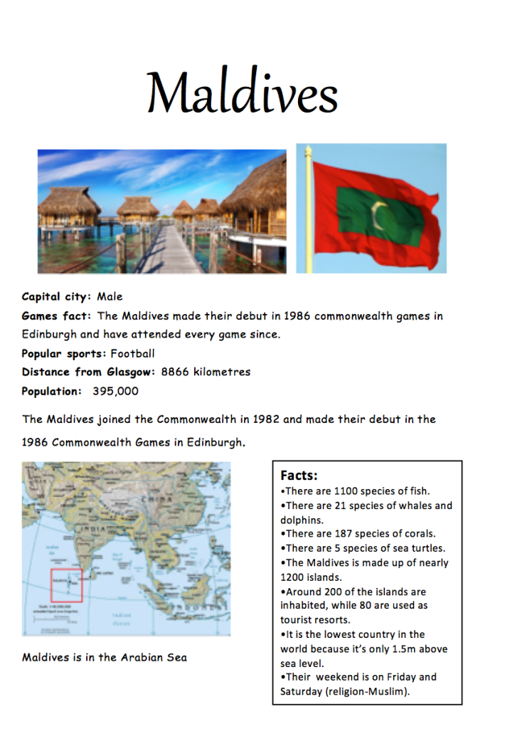 Poster Maldives